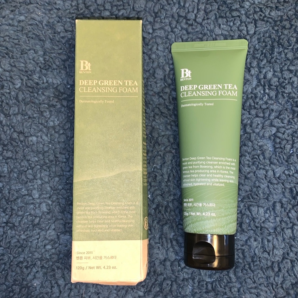Benton Deep Green Tea Cleansing Foam